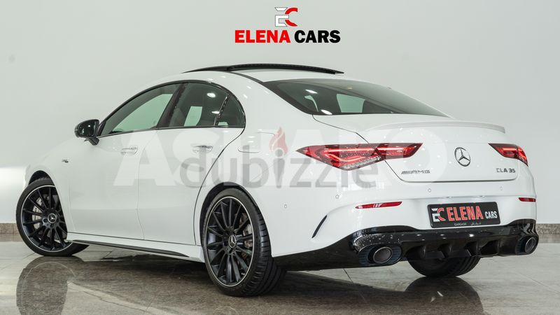 Mercedes Cla35 Amg 2020-Gcc-Fsh-Warranty And Service Contract 17 Image