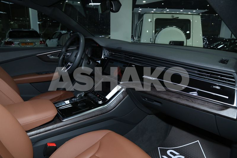 Aed 4891/Month ((Warranty And Service Available)) 2020 Audi Q8 55Tfsi S Line -21 Inch Rims-Call Us!! 11 Image