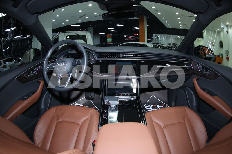Aed 4891/Month ((Warranty And Service Available)) 2020 Audi Q8 55Tfsi S Line -21 Inch Rims-Call Us!! 10 Image