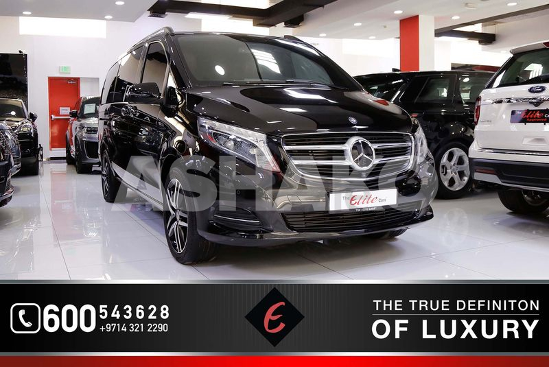 2017!! MERCEDES-BENZ V250 | GCC SPECS | LOW MILEAGE | 7-SEATERS | PERFECT CONDITION