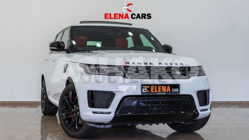 RANGE ROVER SPORT SUPERCHARGER V8 2019 - GCC - FSH - WARRANTY AND SERVICE CONTRACT