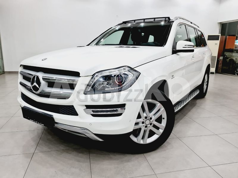 ( AED 1,930 PER MONTH ) MERCEDES BENZ GL500 4MATIC - 2014 - GCC- 7 SEATER - ONE YEAR WARRANTY
