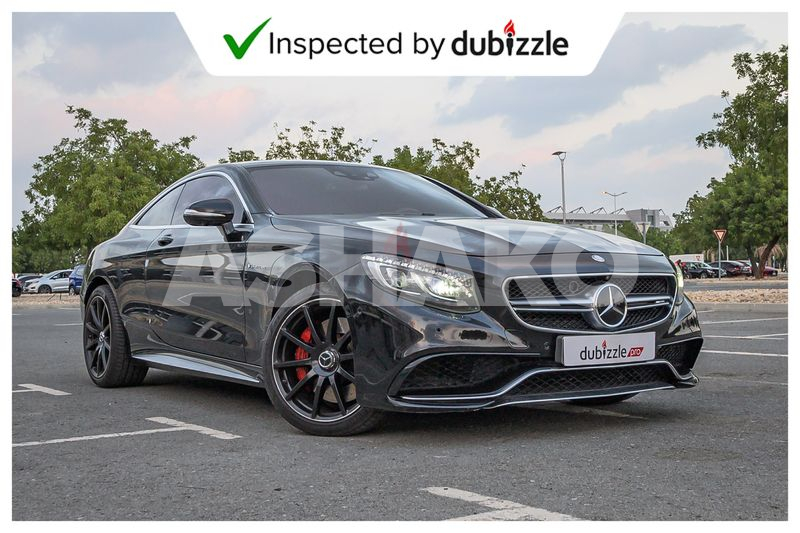 AED4413/month | 2015 Mercedes-Benz S63 AMG 5.5L | Full Service History | Coupe | GCC Specs