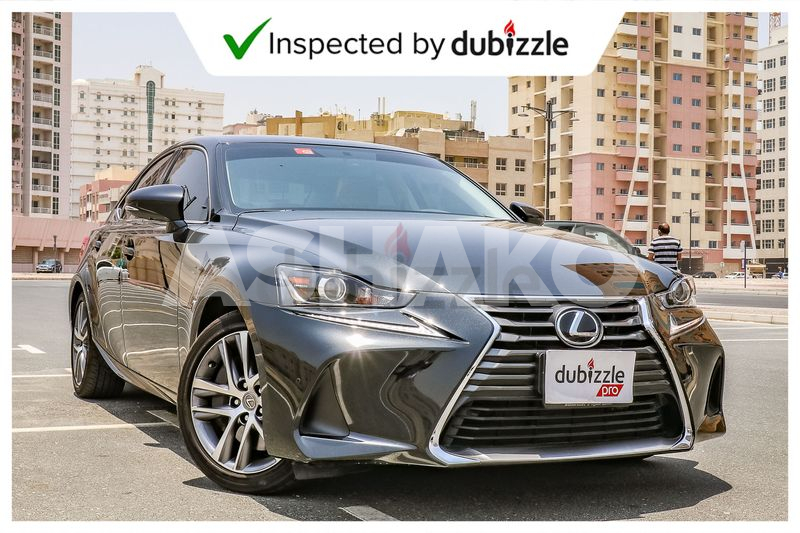 AED2006/month | 2019 Lexus IS300 2.0L | Full Lexus Service History | Warranty + Service | GCC Specs