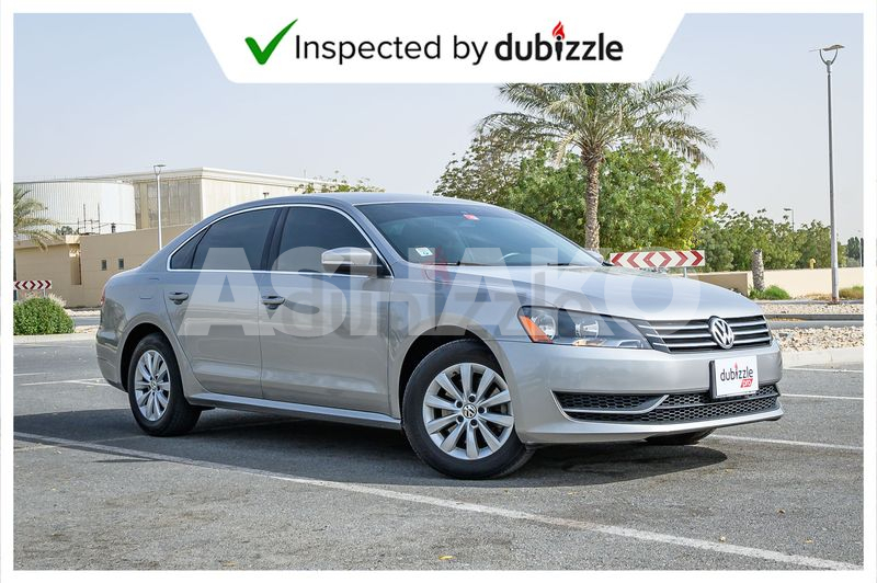 AED622/month| 2015 Volkswagen Passat 2.5L | Full Service History | GCC Specs