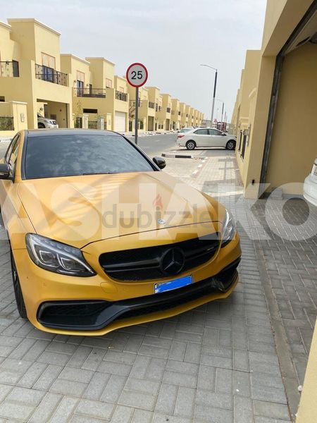 Mercedes C63 Amg Perfect car German Spec Only For 145,000aed