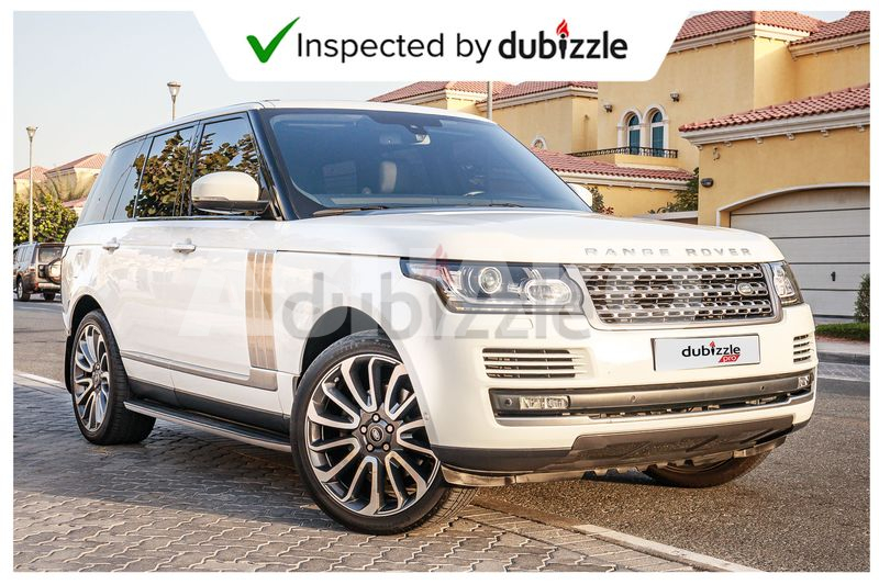 AED3702/month | 2015 Land Rover Range Rover HSE 5.0L | Full Land Rover Service History | GCC Specs