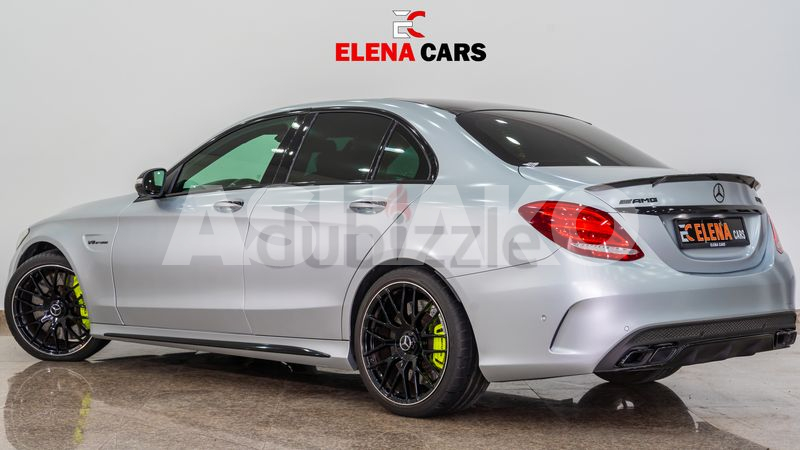 Mercedes C63S Amg 2016 - Gcc - Fsh - Fully Loaded - Under Warranty - Excellent Condition 15 Image