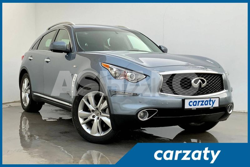 2017 Infiniti Qx70 Luxury Suv 3.7L 6Cyl 329Hp //Low Km // Aed 1,637 /Month //Assured Quality 1 Image