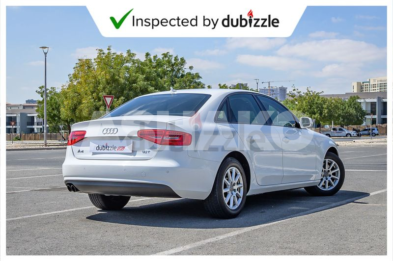 Aed1239/month | 2014 Audi A4 1.8L | Full Service History | Gcc Specs 6 Image