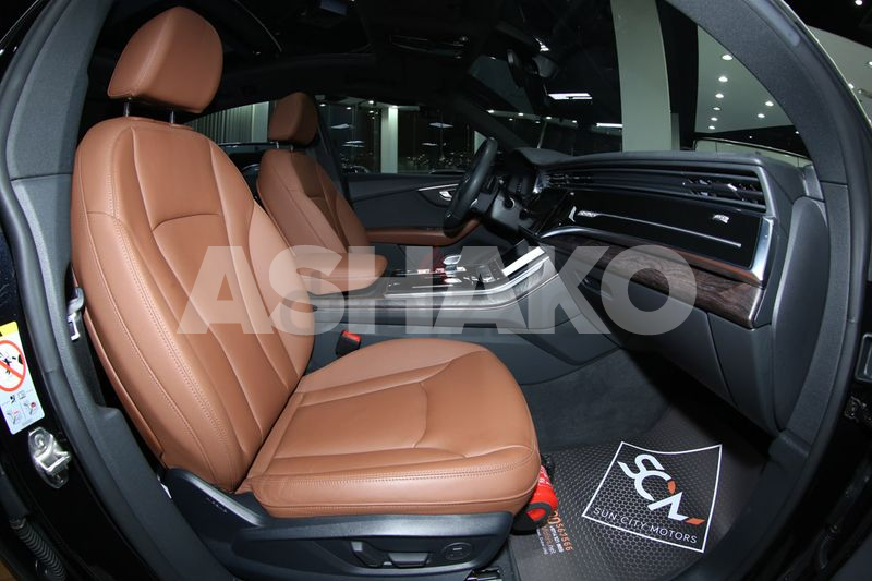 Aed 4891/Month ((Warranty And Service Available)) 2020 Audi Q8 55Tfsi S Line -21 Inch Rims-Call Us!! 2 Image