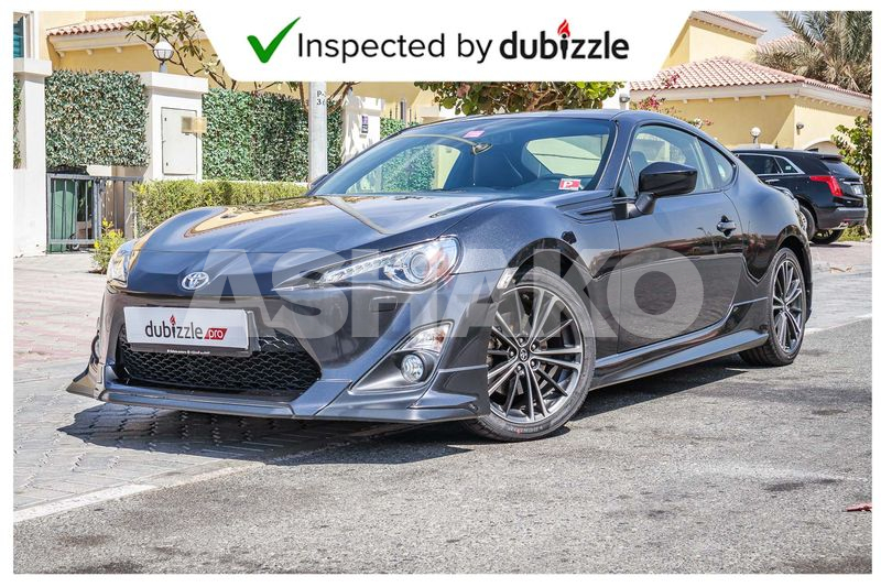 AED954/month | 2016 Toyota 86 GTX 2.0L | Full Toyota Service History | GCC Specs