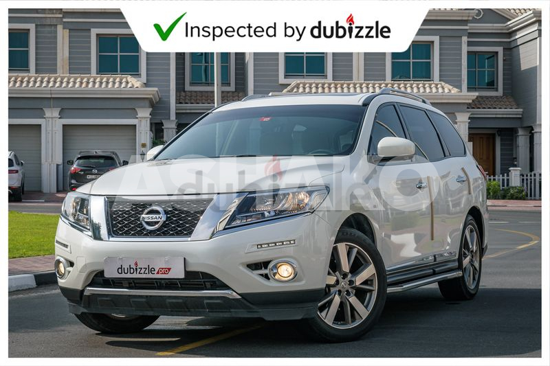 Aed1627Month | 2017 Nissan Pathfinder Platinum 3.5L | Full Nissan Service History | 7 Seater | Gcc 1 Image