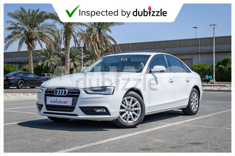 Aed1239/month | 2014 Audi A4 1.8L | Full Service History | Gcc Specs 1 Image