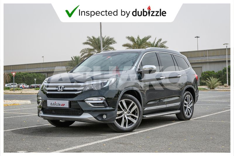 Aed1578/month | 2018 Honda Pilot Touring 3.5L| Full Honda Service History | With Warranty |  Gcc 2 Image