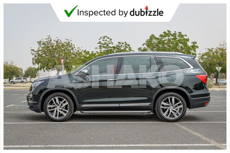 Aed1578/month | 2018 Honda Pilot Touring 3.5L| Full Honda Service History | With Warranty |  Gcc 6 Image