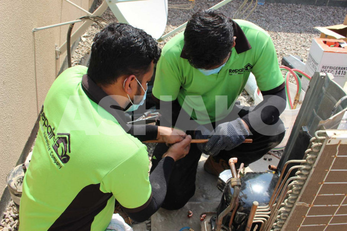 Ac Installation In Arabian Ranches - Repair Plus 0526599696/80070247 1 Image