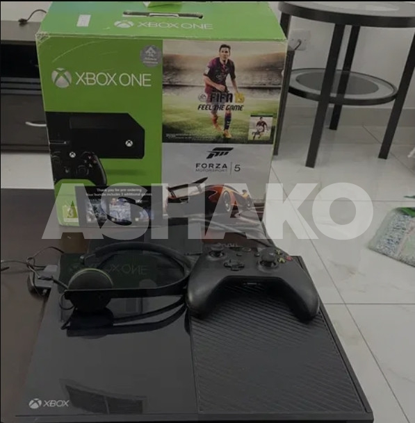 Amazing Xbox One 500Gb Games,Controller,Headsethdmi 1 Image