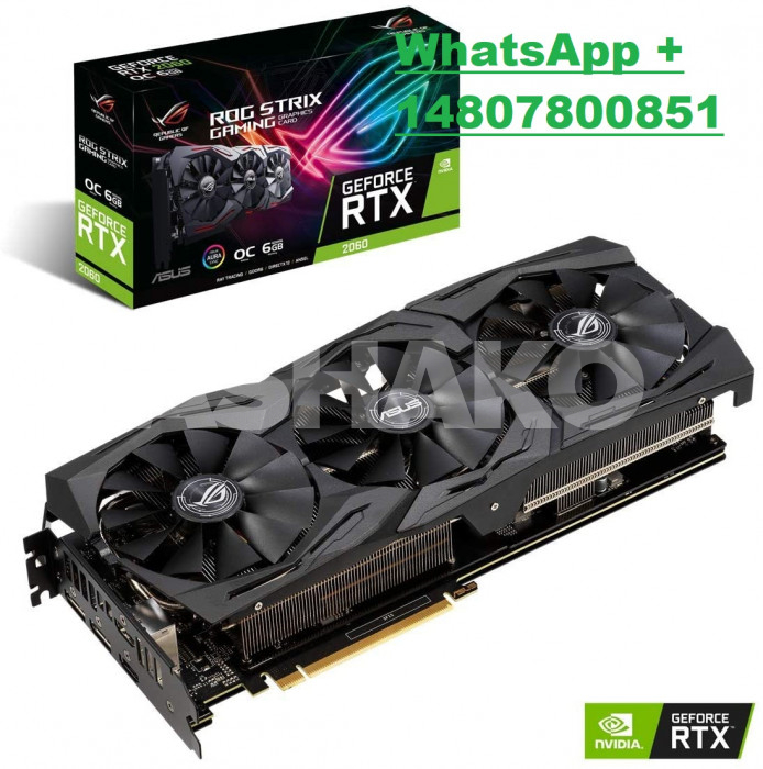 ASUS Republic of Gamers Strix GeForce RTX 2060 Gaming OC Graphics for sale.
