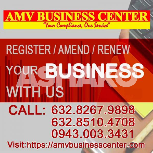 Business Registration / Amend / Renewa