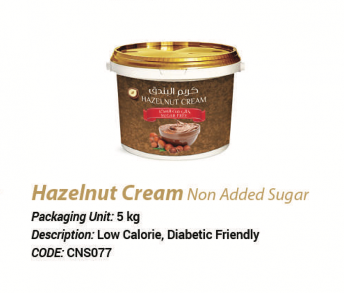 Cream Fillings » Hazelnut Cream { NO added sugar } »