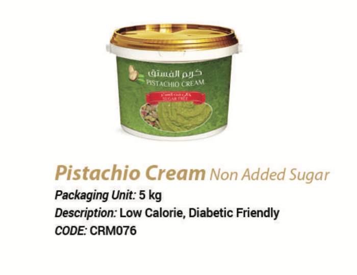 Cream Fillings »Pistachio Cream » No Added Sugar