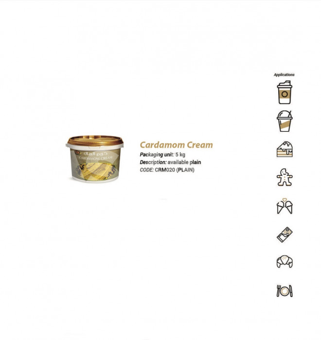 Cream Fillings & Sauces » Cardamom Cream & Cardamom Sauce. 4 Image