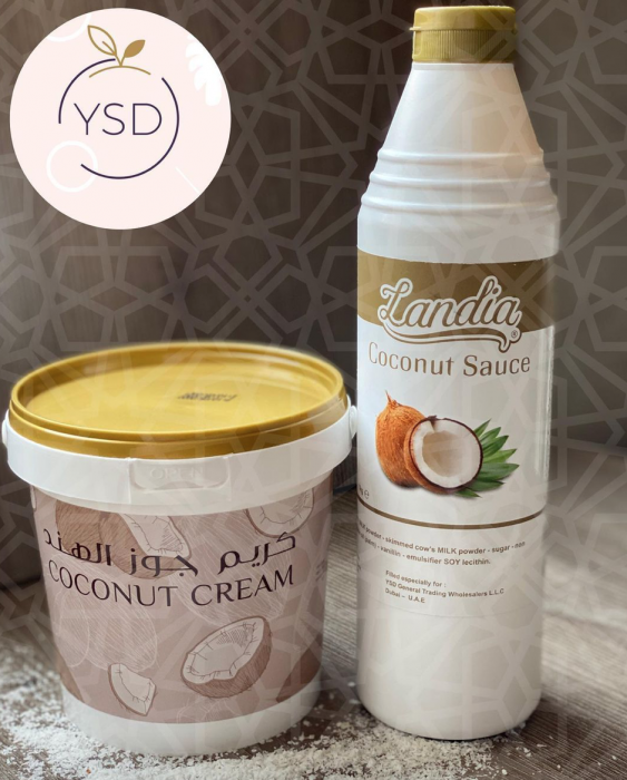Cream Fillings & Sauces » Coconut Cream & Coconut Sauce.
