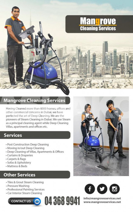 DEEP STEAM CLEANING SERVICEIN DUBAI