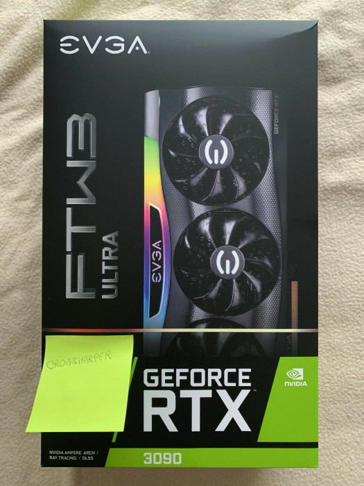 EVGA GeForce RTX 3090 FTW3 ULTRA GAMING 24GB GDDR6X Graphics Video Card