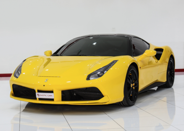 Ferrari 488 GTB 2018 Yellow | RESERVED WARRANTY AVAILABLE + SERVICE |
