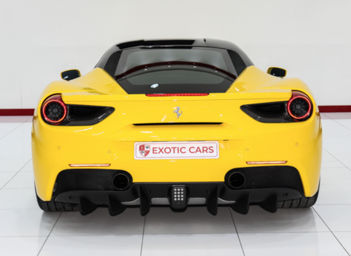 Ferrari 488 Gtb 2018 Yellow | Reserved Warranty Available + Service | 12 Image