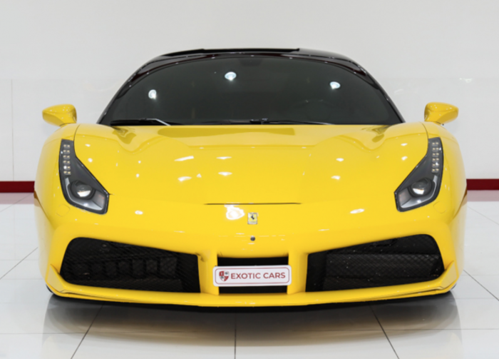 Ferrari 488 Gtb 2018 Yellow | Reserved Warranty Available + Service | 11 Image