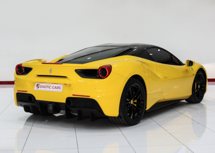 Ferrari 488 Gtb 2018 Yellow | Reserved Warranty Available + Service | 13 Image