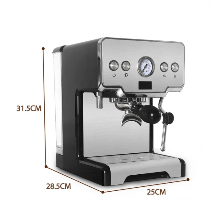 Itop 15 Bar Italian Semi-Automatic Coffee Maker Cappuccino 4 Image
