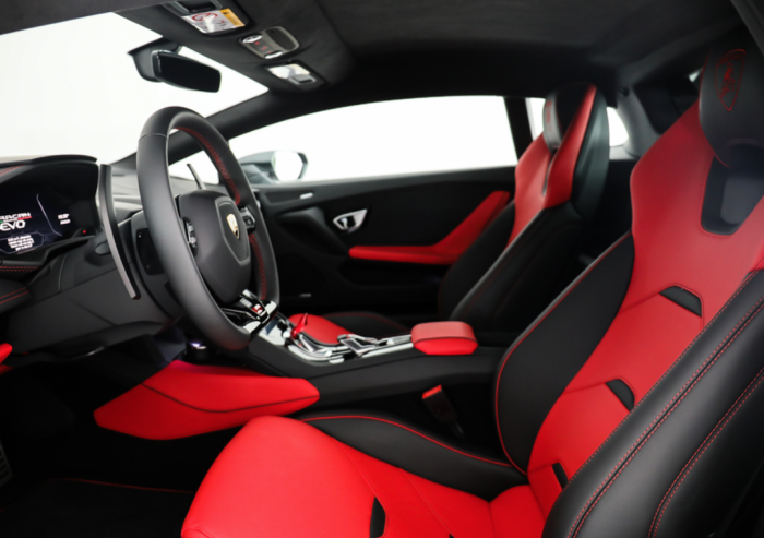 Lamborghini Huracan Evo 2020 Grey-Red+Black New || Warranty + Service Until Feb 2024 5 Image