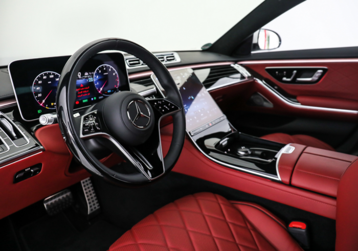 Mercedes-Benz S 500 Amg 2021 White-Red New 7 Image