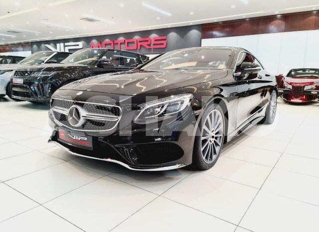 Mercedes S400 Amg Coupe, 2017, Full Options, Low Km, Excellent Condition 1 Image