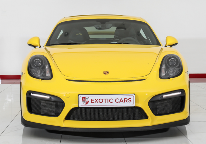 Porsche Cayman Gt4 2016 Yellow-Black 26,000 Km 10 Image