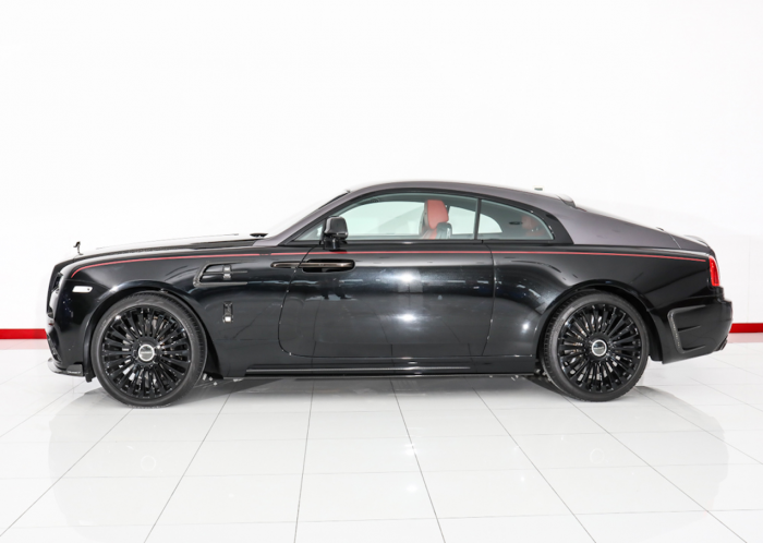 Rolls Royce Wraith Mansory 2016 Black+Grey- Red 74,000 Km | Warranty Available | 5 Image
