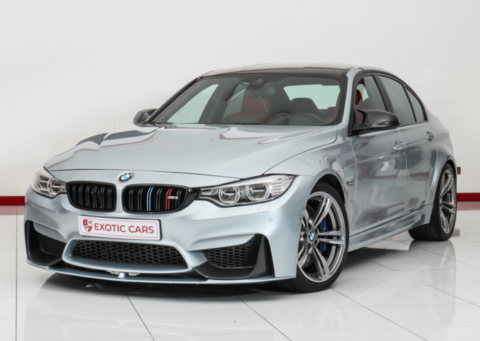 Warranty Available || Bmw M3 2015 Silver-Red 176,000 Km. 1 Image