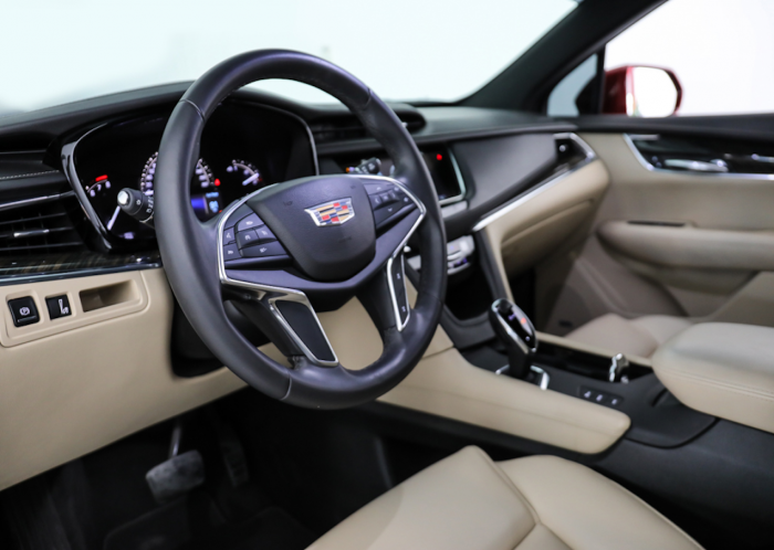 Warranty Available || Cadillac Xt5 2017 Maroon-Beige 56,000 Km 10 Image