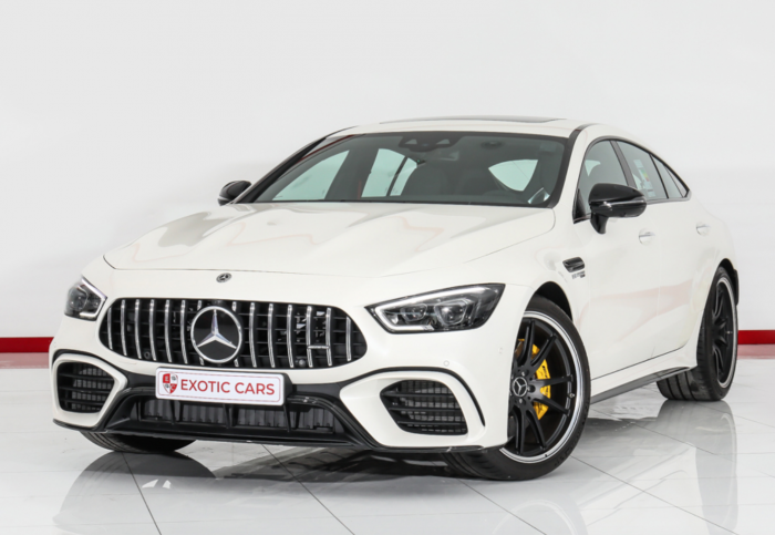 Warranty Until May 2022 || Mercedes-Benz Gt 63 S Amg 2019 White-Black New 1 Image